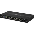 Ubiquiti EdgeRouter Router - 10 Ports - PoE Ports - 2 Slots - Gigabit Ethernet - Rack-mountable