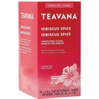 Teavana Hibiscus Spice Herbal Tea - Herbal Tea - Hibiscus Spice, Apple, Cinnamon - 0.1 oz Per Bag - 24 Teabag - 24 / Box
