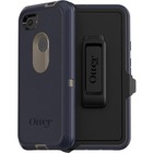 OtterBox Defender Carrying Case (Holster) Google Smartphone - Dark Lake - Drop Resistant, Dirt Resistant Port, Dust Resistant Port, Lint Resistant Port, Anti-slip - Belt Clip