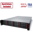 Buffalo TeraStation 51210RH Rackmount 48 TB NAS Hard Drives Included (4 x 12TB) - Annapurna Labs Alpine AL-314 Quad-core (4 Core) 1.70 GHz - 12 x HDD Supported - 144 TB Supported HDD Capacity - 4 x HDD Installed - 48 TB Installed HDD Capacity - 8 GB RAM DDR3 SDRAM - Serial ATA/600 Controller - RAID Supported 0, 1, 5, 6, 10, JBOD - 12 x Total Bays - 10 Gigabit Ethernet - 4 USB Port(s) - 2 USB 2.0 Port(s) - 2 USB 3.0 Port(s) - Network (RJ-45) - iSCSI, CIFS/SMB, AFP, FTP, SFTP, NFS, SNMP - 2U 