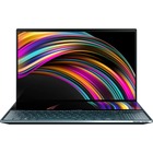 Asus ZenBook Pro Duo UX581 UX581GV-XB74T 15.6" Touchscreen Notebook - 3840 x 2160 - Intel Core i7 (9th Gen) i7-9750H Quad-core (4 Core) 2.60 GHz - 16 GB RAM - 1 TB SSD - Celestial Blue - Windows 10 Pro - NVIDIA GeForce RTX 2060 with 6 GB - 7.50 Hour Batte