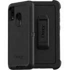 OtterBox Defender Carrying Case (Holster) Samsung Galaxy A20 Smartphone - Black