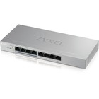 ZYXEL 8-Port GbE Web Managed PoE Switch - 8 Ports - Manageable - 2 Layer Supported - Twisted Pair - Desktop - 5 YearLifetime Limited Warranty