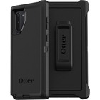 OtterBox Defender Carrying Case (Holster) Samsung Galaxy Note10, Galaxy Note10 5G Smartphone - Black - Drop Resistant, Bump Resistant, Dirt Resistant Port, Dust Resistant Port, Grime Resistant, Lint Resistant Port - Belt Clip