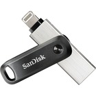SanDisk iXpand Flash Drive Go For Your iPhone - 128 GB - USB 3.0 Type A, Lightning - 1 Year Warranty