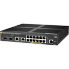 Aruba 2930F 12G PoE+ 2G/2SFP+ Switch - 16 Ports - Manageable - 3 Layer Supported - Modular - 170 W Power Consumption - Twisted Pair, Optical Fiber - Rack-mountable - Lifetime Limited Warranty