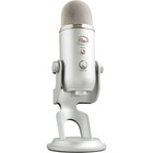 Blue Yeti Microphone - Stereo - 20 Hz to 20 kHz - Wired - Condenser - Cardioid, Bi-directional, Omni-directional - Desktop, Stand Mountable, Side-address - USB