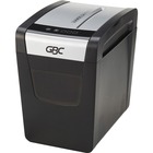 GBC PSX12-06 Paper Shredder - Cross Cut - 12 Per Pass - for shredding Paper - P-3 - 22.71 L Wastebin Capacity - Black