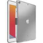 OtterBox iPad (9th, 8th, and 7th Gen) Symmetry Series Case - For Apple iPad (9th Generation), iPad (8th Generation), iPad (7th Generation) Tablet, Apple Pencil - Micro Texture - Clear - Scuff Resistant, Scratch Resistant, Drop Resistant - Nylon, Polycarbonate, Polyester, Rubber - 1