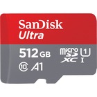 SanDisk Ultra 512 GB Class 10/UHS-I (U1) microSDXC - 100 MB/s Read - 10 MB/s Write - 667x Memory Speed