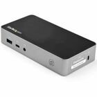 StarTech.com USB-C Dock - Dual Monitor 1080p HDMI Laptop Docking Station - 60W Power Delivery - 1x USB-C, 3x USB-A, GbE - Mac & Windows - USB-C Docking Station w/ Dual HDMI 1080p / 4 USB 3.0 ports / Gigabit Ethernet - 60W Power Delivery - Windows macOS ChromeOS - MAC address changer & DisplayLink Certified - Works w/ TB3 & USB-C laptops Thinkpad T/X1 Surface Pro7 Dell XPS HP EliteBook