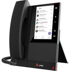 Poly-CCX 500 IP phone-Microsoft Teams/SFB -Bluetooth-VOIP-Speaker-USB-POE Ports, with handset, ship without power supply - VoIP - Speakerphone - USB - PoE Ports - Color