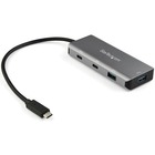 StarTech.com 4 Port USB C Hub - 2x USB A & 2x USB-C SuperSpeed 10Gbps - USB Bus Powered Type-C 3.2 Gen 2 Adapter Hub - 9.8" (25cm) Cable - Portable 4 Port USB C hub - USB Type-C/Thunderbolt 3 to 2x USB-C and 2x USB-A adapter hub - USB Bus-powered SuperSpeed 10Gbps USB 3.1/3.2 Gen 2 hub - 9.8in long cable for laptops/2-in-1/laptops on risers - Compatible w/ USB 3.0/2.0 devices and all OS