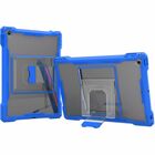MAXCases Shield Extreme-X for iPad 7 10.2" (Blue) - For Apple iPad (7th Generation) Tablet - Textured - Blue, Clear - Impact Absorbing, Shock Absorbing, Scratch Resistant, Impact Resistant, Shock Resistant, Vibration Resistant, Anti-slip - Thermoplastic P
