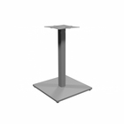 Heartwood 900- Square Metal Base - 19.8" x 19.8" x 28" - Material: Metal - Finish: Silver, Powder Coated