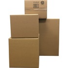 Spicers Paper Shipping Case - External Dimensions: 11" Width x 9" Depth x 9" Height - Flap Closure - Corrugated - Kraft - Recycled - 25 / Pack