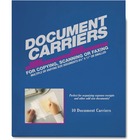 ICONEX Document Carrier Sheet - 8.50" (215.90 mm) Width x 11" (279.40 mm) Length - Clear - Acetate