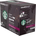 Starbucks French Roast Coffee K-Cup - Caffeinated - Creamy Vanilla, Arabica, Smoky - French - Kosher - 24 / Box