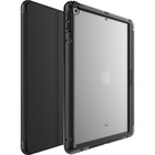OtterBox Symmetry Carrying Case (Folio) Apple iPad (9th Generation), iPad (8th Generation), iPad (7th Generation) Tablet, Apple Pencil - Black - Skid Resistant Feet - Polycarbonate, Synthetic Rubber Body - MicroFiber Interior Material - Lanyard Strap - 10.27" (260.86 mm) Height x 7.26" (184.40 mm) Width x 0.75" (19.05 mm) Depth - Retail