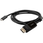 VisionTek USB-C to DisplayPort 1.4 2M Cable M/M - 6.6 ft DisplayPort/USB-C A/V Cable for Audio/Video Device, Monitor, Projector, TV, Dock, Digital Signage Display - First End: USB Type C - Male - Second End: DisplayPort 1.4 Digital Audio/Video - Male - Supports up to 7680 x 4320