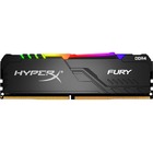 Kingston HyperX Fury 64GB DDR4 SDRAM Memory Module - For Desktop PC, Server - 64 GB (4 x 16 GB) - DDR4-3600/PC4-28800 DDR4 SDRAM - CL17 - 1.35 V - Unbuffered - 288-pin - DIMM