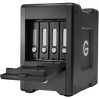 G-Technology G-SPEED Shuttle 4-Bay Storage System - 4 x HDD Supported - 4 x HDD Installed - 24 TB Installed HDD Capacity - Serial ATA Controller - RAID Supported 0, 1, 5, 10 - 4 x Total Bays - 4 x 3.5" Bay - Desktop