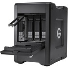 G-Technology G-SPEED Shuttle DAS Storage System - 8 x SSD Supported - 8 x SSD Installed - 16 TB Total Installed SSD Capacity - RAID Supported 0, 1, 5, 10, 50 - 8 x Total Bays - 8 x 2.5" Bay