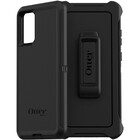 OtterBox Defender Rugged Carrying Case (Holster) Samsung Galaxy S20+, Galaxy S20+ 5G Smartphone - Black - Dirt Resistant, Bump Resistant, Scrape Resistant, Dust Resistant Port, Dirt Resistant Port, Lint Resistant Port, Drop Resistant - Belt Clip - 6.76" (171.70 mm) Height x 3.32" (84.33 mm) Width x 0.58" (14.73 mm) Depth - 1 Pack