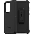 OtterBox Defender Carrying Case (Holster) Samsung Galaxy S20 Ultra 5G, Galaxy S20 Ultra Smartphone - Black - Dust Resistant Port, Dirt Resistant Port, Drop Resistant, Scrape Resistant, Lint Resistant Port, Bump Resistant - Belt Clip