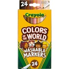 Crayola Ultra-Clean Marker - Wide Marker Point - 10 / Box