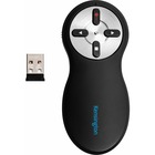Kensington Wireless Presenter with Red Laser - Nano Receiver - Wireless - Radio Frequency - 2.40 GHz - No - Black - 1 Pack - USB Type A - 4 Button(s) - TAA Compliant