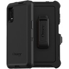 OtterBox Defender Carrying Case (Holster) Samsung Galaxy XCover Pro Smartphone - Black - Dirt Resistant, Bump Resistant, Scrape Resistant, Dirt Resistant Port, Dust Resistant Port, Lint Resistant Port, Anti-slip, Drop Resistant - Belt Clip - 6.75" (171.45 mm) Height x 3.56" (90.42 mm) Width x 0.66" (16.76 mm) Depth - 1 Pack
