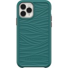 LifeProof W?KE Case for iPhone 11 Pro - For Apple iPhone 11 Pro Smartphone - Mellow Wave Pattern - Down Under (Green/Orange) - Drop Proof - Plastic