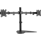 Amer Dual Articulating Arm Monitor Stand - Up to 32" Screen Support - 16 kg Load Capacity - Desktop - Steel