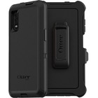 OtterBox Defender Carrying Case (Holster) Samsung Galaxy XCover Pro Smartphone - Black - Dirt Resistant Port, Dust Resistant Port, Lint Resistant Port, Scrape Resistant, Drop Resistant, Bump Resistant - Belt Clip - 6.75" (171.45 mm) Height x 3.56" (90.42 mm) Width x 0.66" (16.76 mm) Depth - Retail