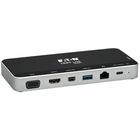 Tripp Lite U442-DOCK16-B Docking Station - for Notebook/Tablet PC - 60 W - USB Type C - USB Type-C - Network (RJ-45) - HDMI - VGA - DisplayPort - Mini DisplayPort - Thunderbolt - Docking