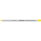 Staedtler Lumocolor Non-Permanent Omnichrom Pencil - Yellow - Yellow Lead - Wood Barrel - 1 Each