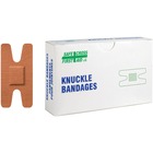 Safecross Adhesive Bandage - 1.50" (38 mm) x 2.99" (76 mm) - 12/Box - Fabric, Cotton, Rayon