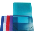 Winnable Letter Expanding File - 8 1/2" x 11" - 200 Sheet Capacity - 1 1/2" Expansion - Blue - 1 Each