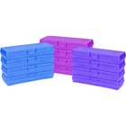 Storex Mini Pencil Box, Assorted Colors, (12 units/ pack)