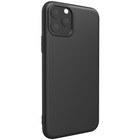 Blu Element Gel Skin Case iPhone 11 pro - For Apple iPhone 11 Pro Smartphone - Black - Shock Absorbing - Thermoplastic Polyurethane (TPU) - 1