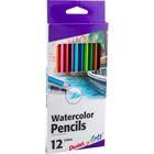 Pentel Arts Watercolor Pencil Set - Assorted Colors, 12-Pack - Assorted Lead - 12 / Box