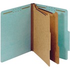 Pendaflex Letter Recycled Classification Folder - 8 1/2" x 11" - 2 1/2" Expansion - 6 Fastener(s) - Blue - 60% Recycled - 1 Each