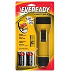 Eveready Industrial 2D LED Flashlight, Yellow - D - Polypropylene - Yellow