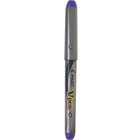 Pilot V Disposable Fountain Pen - Medium Pen Point - Purple - Stainless Steel Tip - 1 Each