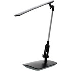 Stanley-Bostitch Galatea LED Task Lamp - 4.50 W LED Bulb - Glare-free Light, Flicker-free, Adjustable, Dimmable - Table Top - Silver, Black - for Table