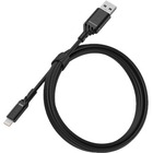 OtterBox Lightning to USB-A Cable - 3.3 ft Lightning/USB Data Transfer Cable - First End: USB Type A - Second End: Lightning - 480 Mbit/s - Black