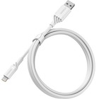 OtterBox Lightning to USB-A Cable - 3.3 ft Lightning/USB Data Transfer Cable - First End: USB Type A - Second End: 1 x Lightning - Male - 480 Mbit/s - MFI - Cloud Dream White