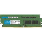 Crucial 32GB (2 x 16GB) DDR4 SDRAM Memory Kit - For Desktop PC - 32 GB (2 x 16GB) - DDR4-3200/PC4-25600 DDR4 SDRAM - 3200 MHz - CL22 - 1.20 V - Non-ECC - Unbuffered - 288-pin - DIMM