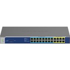 Netgear GS524UP Ethernet Switch - 24 Ports - 2 Layer Supported - 578.80 W Power Consumption - 480 W PoE Budget - Twisted Pair - PoE Ports - Desktop, Rack-mountable - Lifetime Limited Warranty